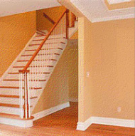 Raumgestaltungsbeispiel orange